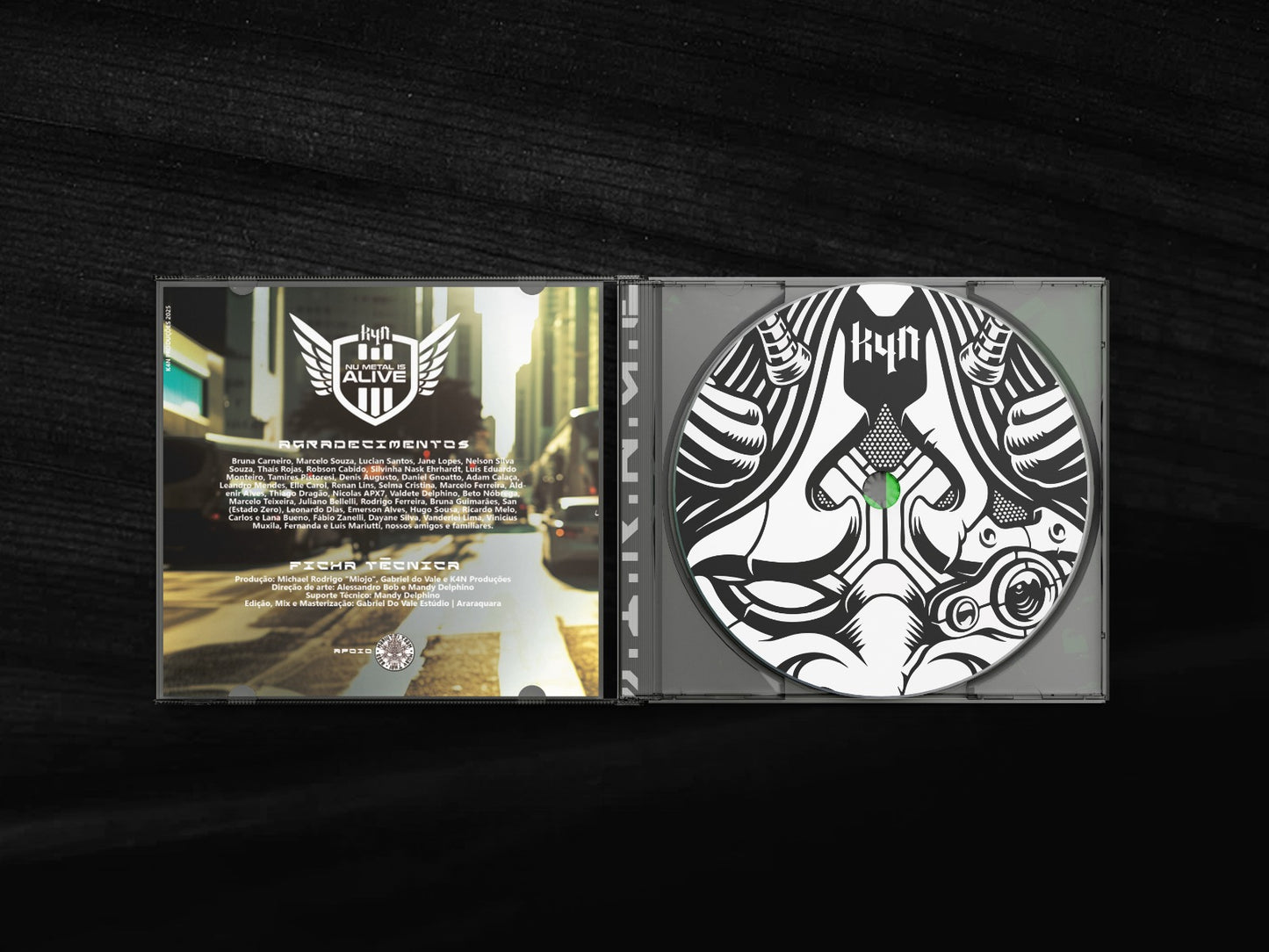 CD Kill for Nothing — M.I.R.A.G.E. (Álbum Físico)