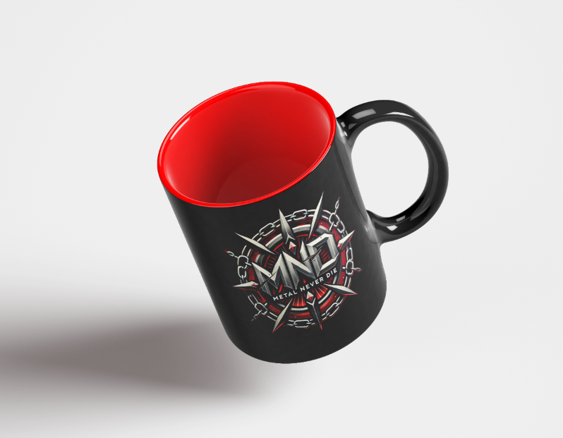 Caneca MND Metal Never Die