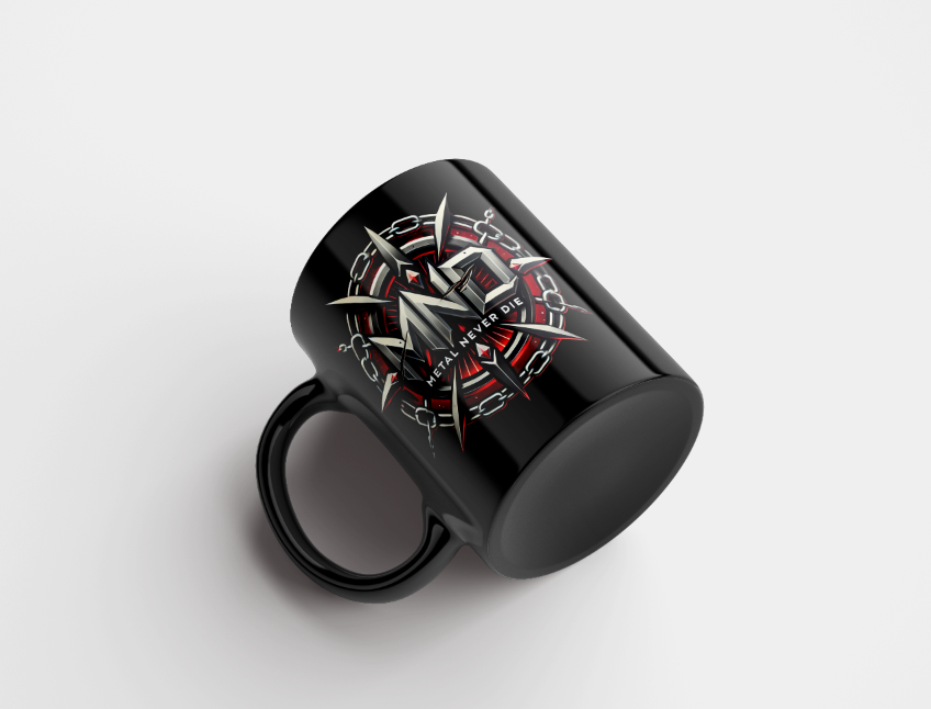 Caneca MND Metal Never Die